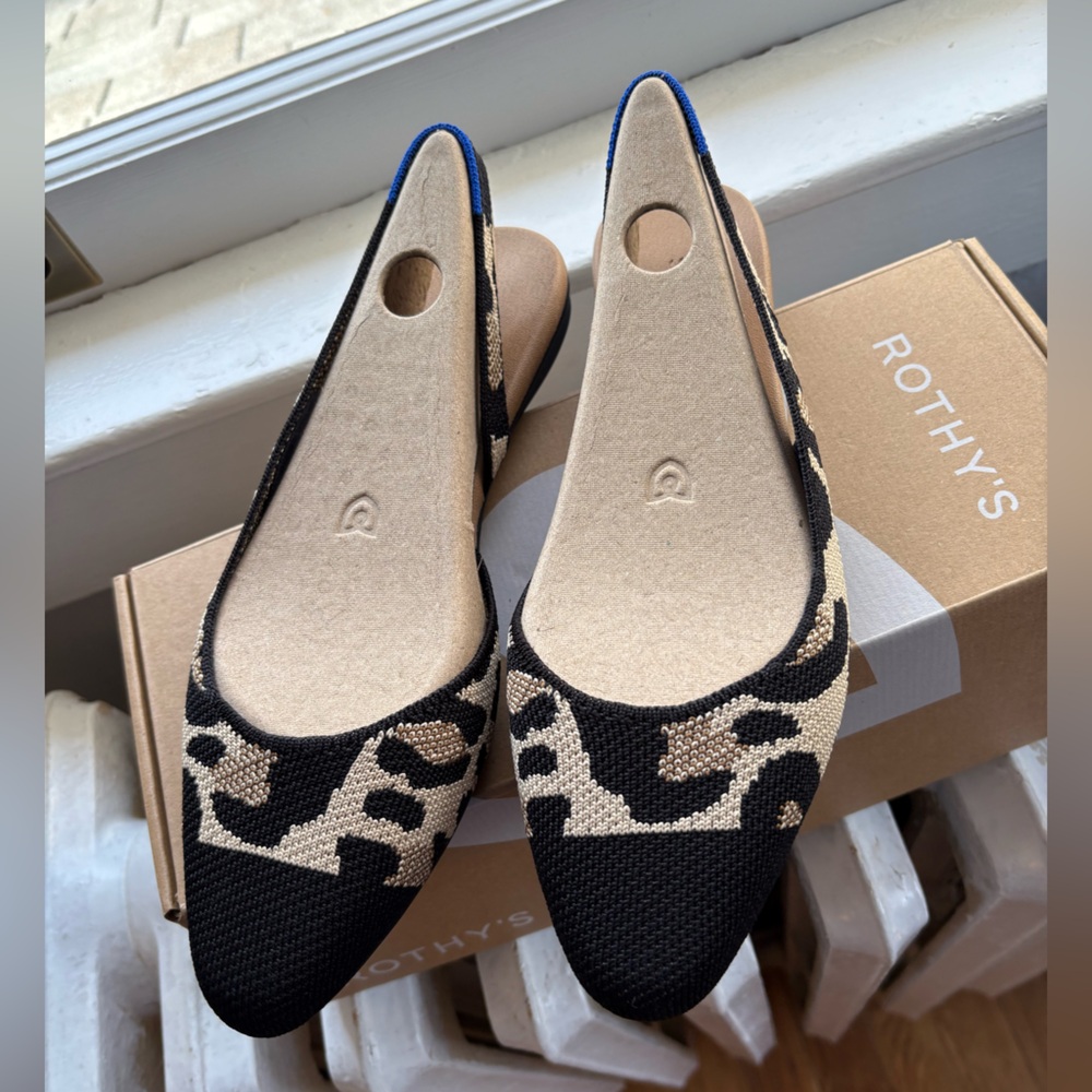Rothy's Slingback in Desert Cat. NWT. Size 8.5